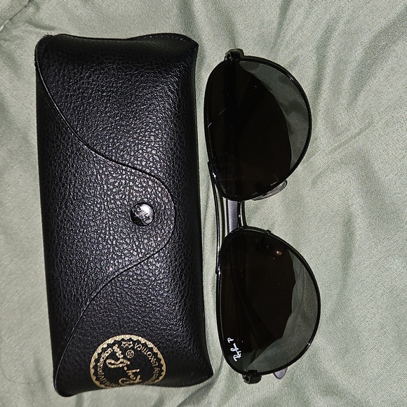 Ray-Ban Polarized Carbon Fiber Black Sunglasses